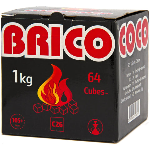 CocoBrico Cube Charbon de bois pour narguilé 16 kg