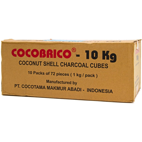 CocoBrico Cube Charbon de bois pour narguilé 16 kg